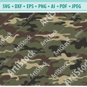 Camouflage svg, Camouflage Patterns svg, Green Camouflage Svg, Hunting svg, Military Camouflage Svg, Svg File for CriCut, Jpg, Png, Dxf, Eps