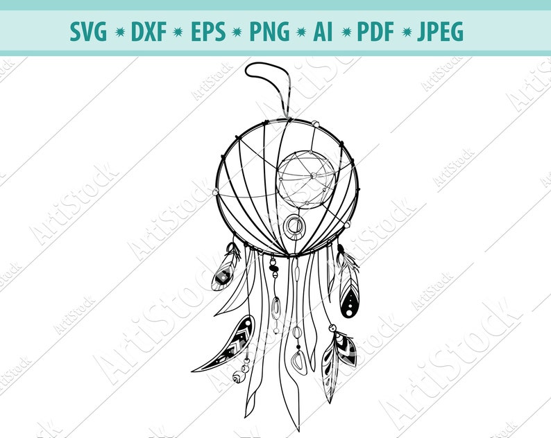 Free Free 106 Sunflower Butterfly Feather Dream Catcher Svg SVG PNG EPS DXF File