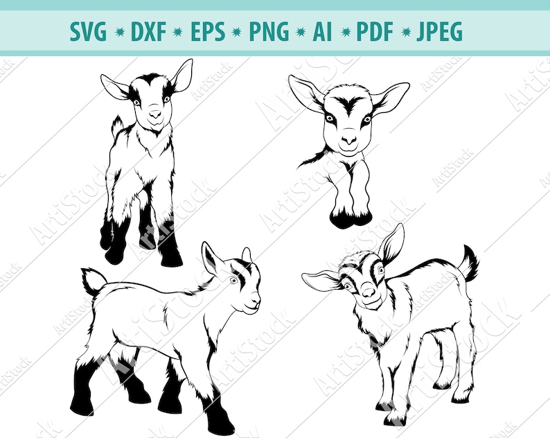Free Free 350 Cricut Baby Goat Svg SVG PNG EPS DXF File