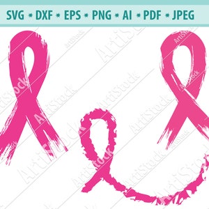 Cancer Ribbon SVG, Cancer Survivor, Awareness Ribbon SVG, breast cancer ribbon, bundle svg, Files for Cricut, Silhouette Cameo svg, png, dxf