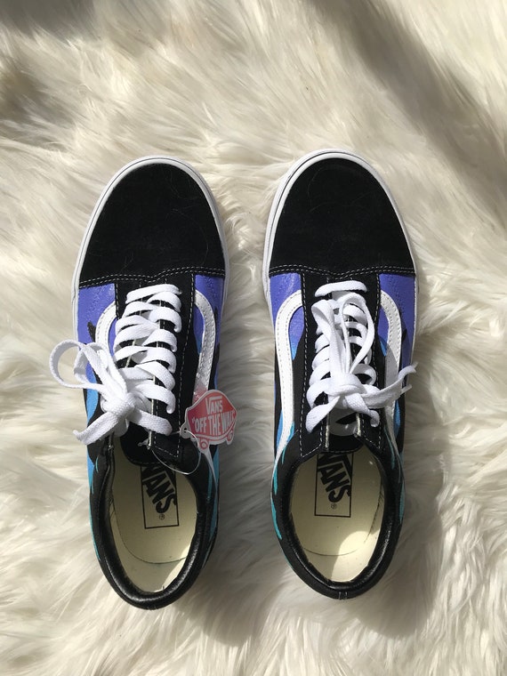 vans custom flame