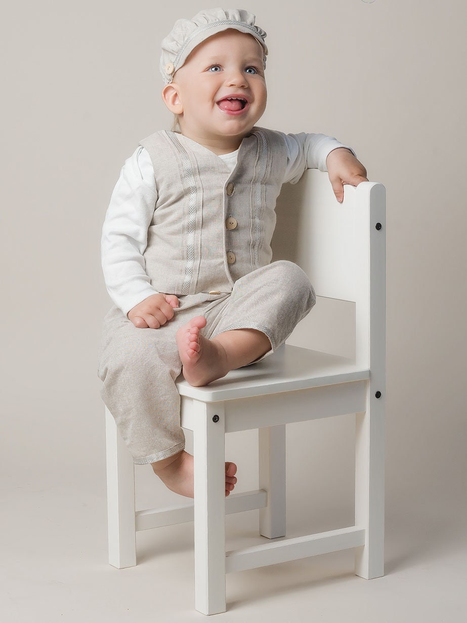 Wedding Suit Baby Boys dress pants Ring 