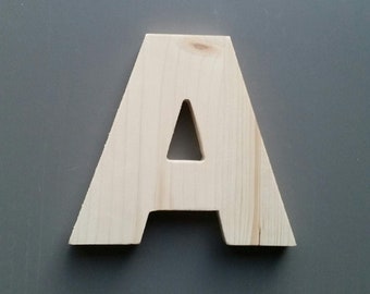 Lettres bois ARIAL BLACK