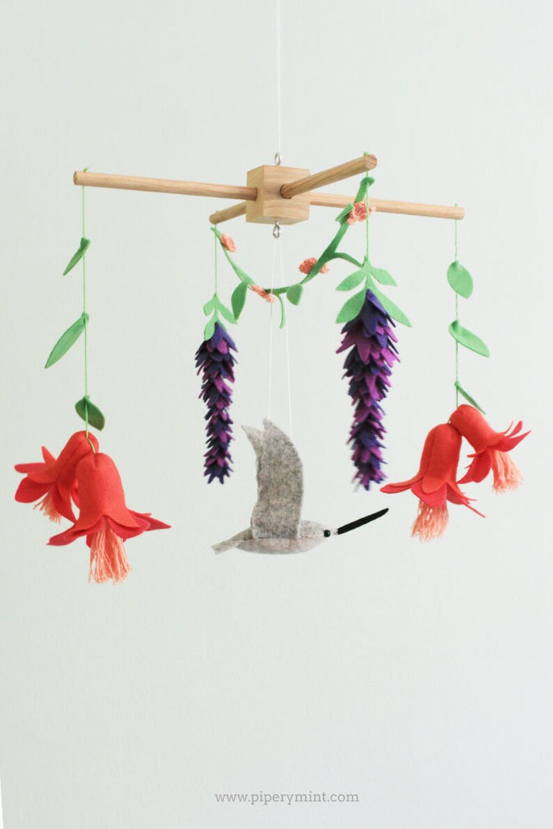 hummingbird baby mobile
