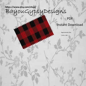 Buffalo Plaid Pen wrap Even count PDF DIREKT NEDLADDNING