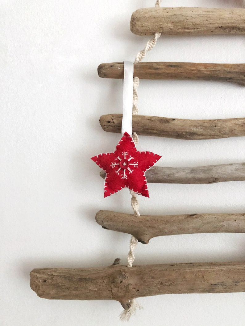 Christmas Tree Hanging Driftwood Christmas Tree wooden Wall Etsy