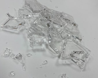 Faux verre - Rubber glass pour cascade / costume
