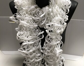 Ruffled scarf