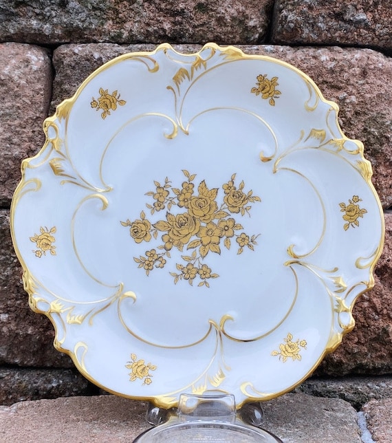 JLMENAU Graf Von Henneberg Porzelan Made in East Germany Salad