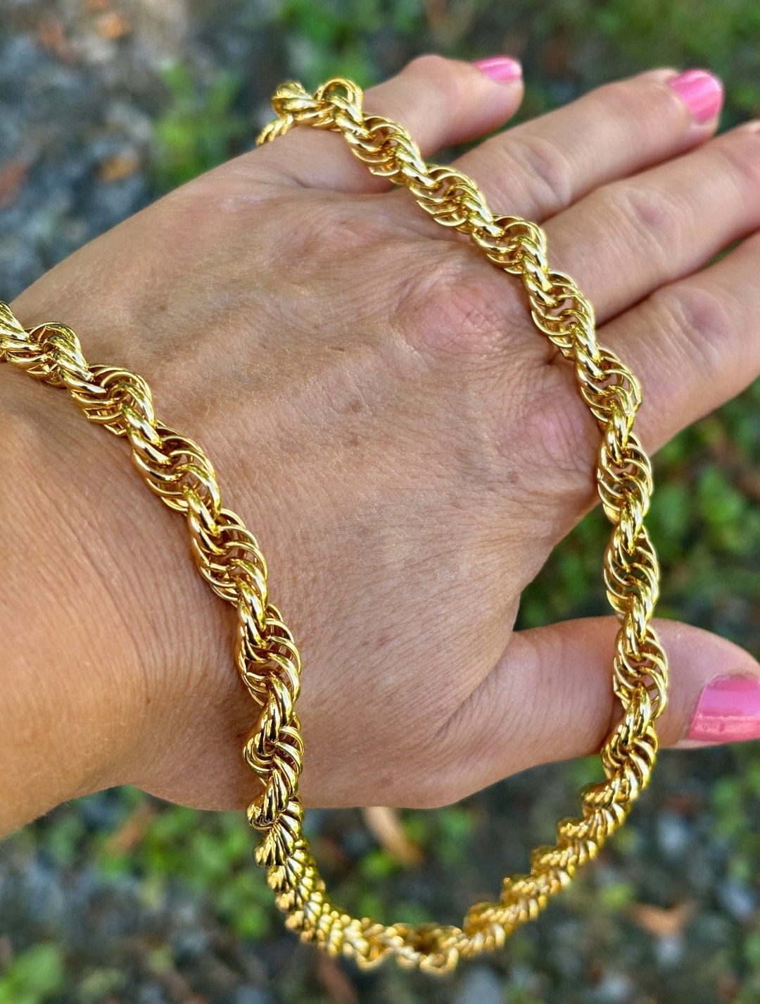 【VINTAGE HOLLYWOOD】Twist Chain Bracelet★送料・関税込 VINTAGE HOLLYWOOD】Twist Chain Bracelet〜ブレスレット