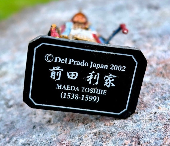 Sengoku Conqueror Maeda Toshiie Del Prado Japan 2002 Cast Metal