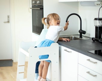 Learning Tower Adjustable Height, Kitchen Tower, Learning Tower