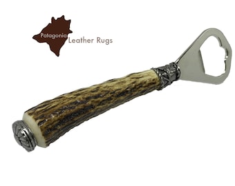 Flaschenöffner mit echtem Rehhorn