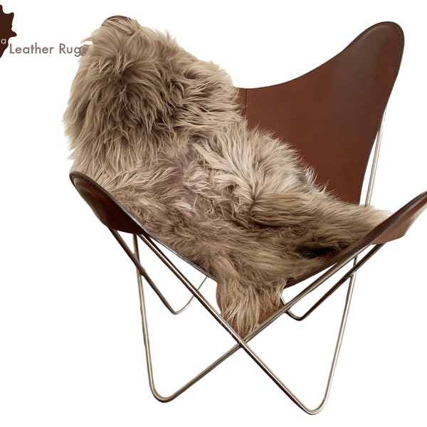 Icelandic sheepskin rug - tapis en peau de mouton - lammfell Teppich - piel de borrego - Icelandic sheepskin rug