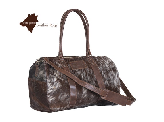 Cowhide Weekender Bag Kuhfell Weekender tasche Travel Bag in