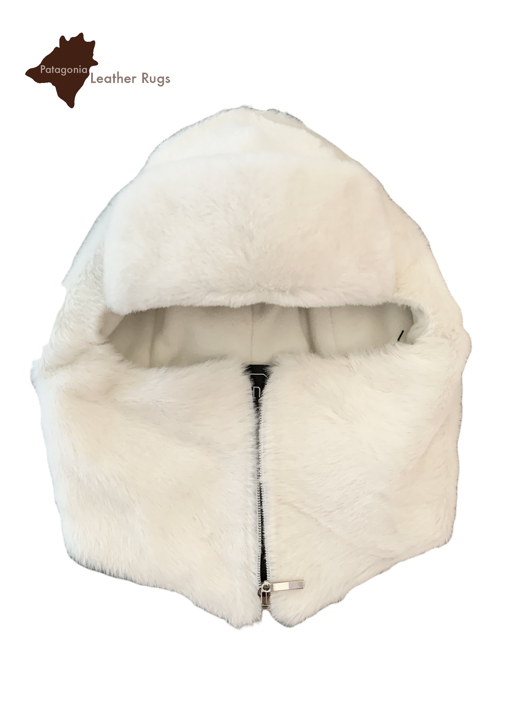 素晴らしい価格 Balaclava Mask Ski Shearling Sheepskin Natural 100% - 帽子