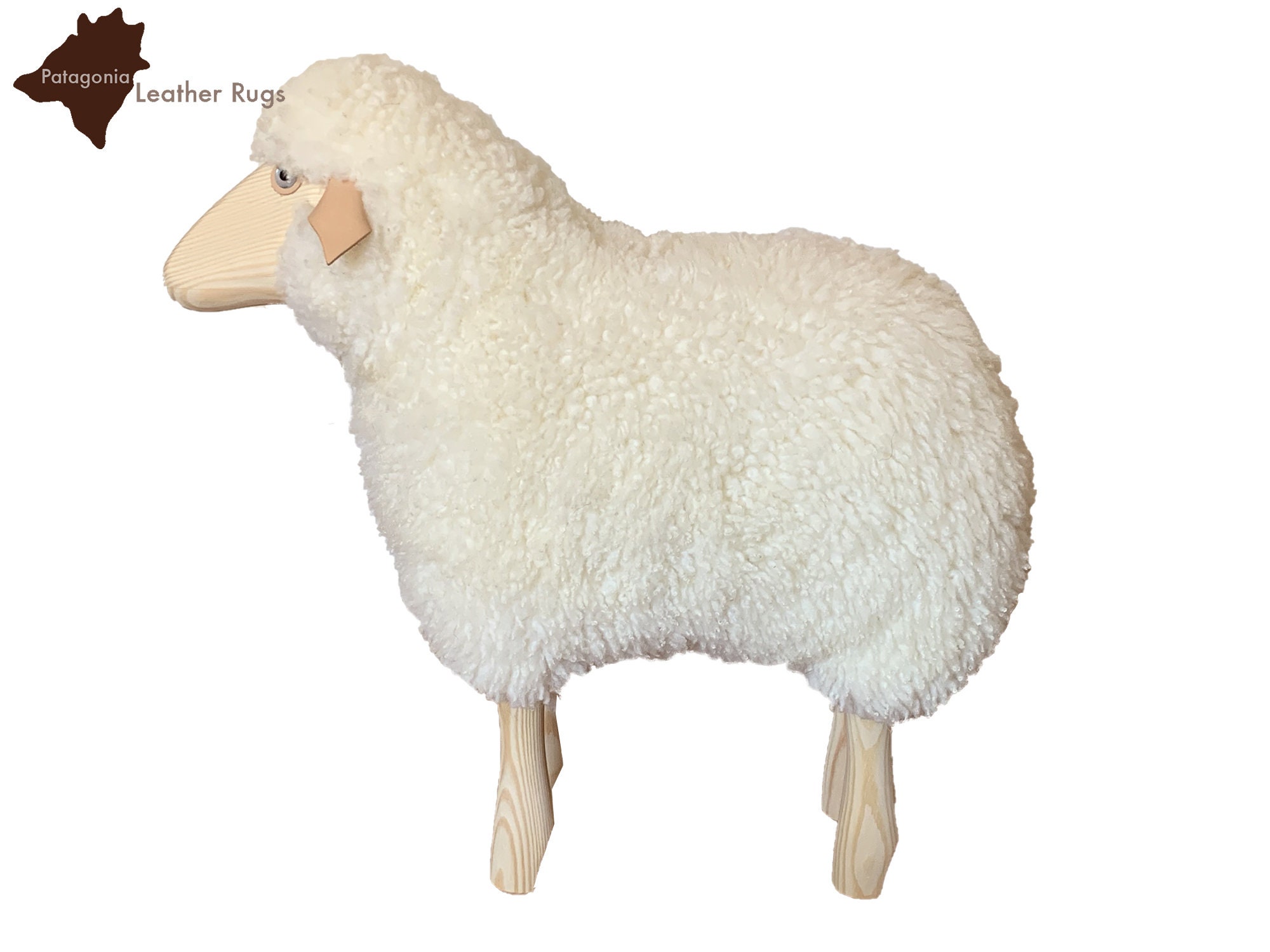 Gorgeous Handmade Mouton Lamb Sheep Full-length Genuine Fur Coat