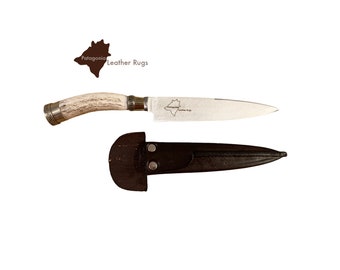 La Movediza Exquisite Gaucho Knife Argentina Silver From the 1970s