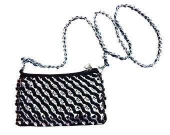 Pochette crochet Pop-tabs Solene M/ Pop tab Purse Solene M