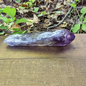 Large Amethyst Wand Amethyst Scepter Natural Polished Amethyst Point image 1