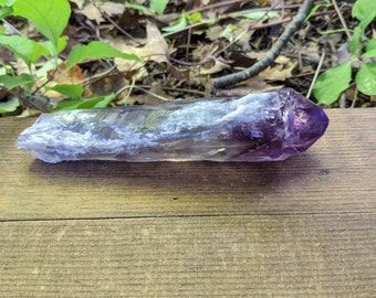 Large Amethyst Wand | Amethyst Scepter | Natural Polished Amethyst Point