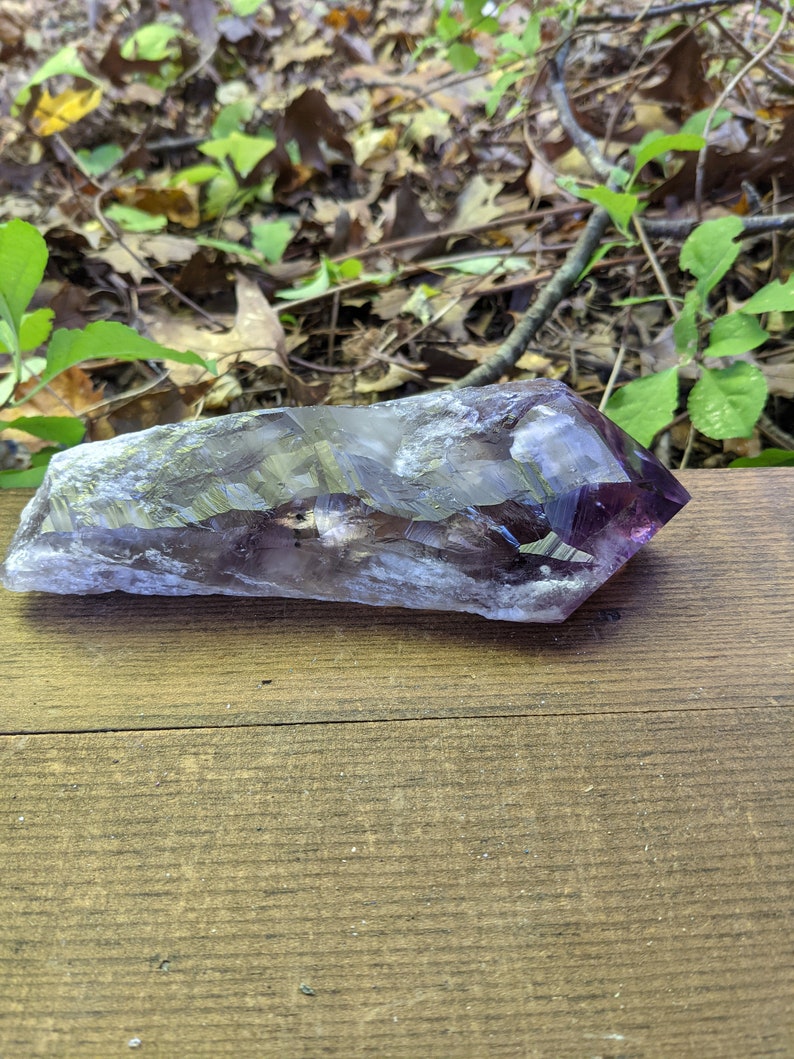 Large Amethyst Wand Amethyst Scepter Natural Polished Amethyst Point image 2