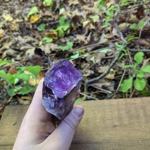 Large Amethyst Wand Amethyst Scepter Natural Polished Amethyst Point image 4