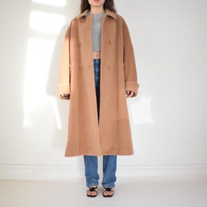 Jaeger Camel Coat Etsy UK