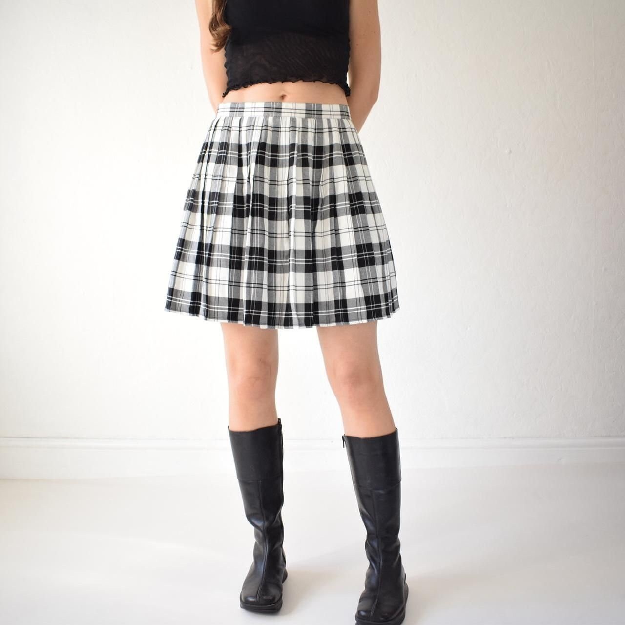Cute plaid cheap skirts