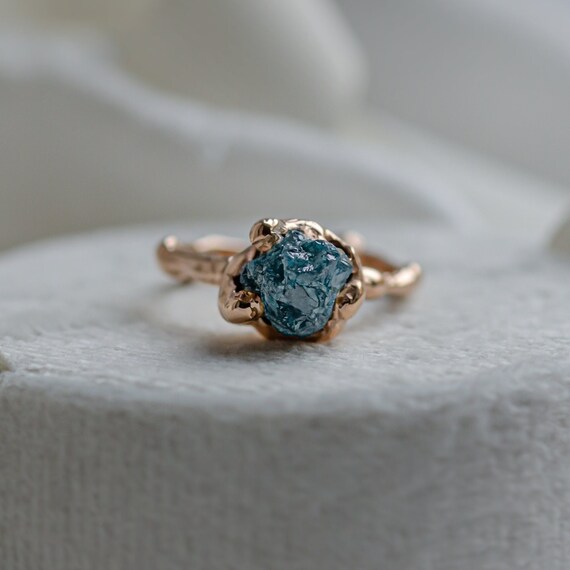Blue diamond 2024 promise ring