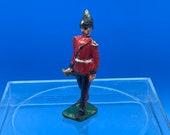 20 39 s - 50 39 s Painted Lead Soldier With Horn Instrument 6.2cm