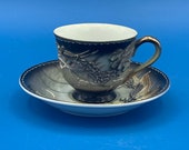 Moriage Dragon Ware Cup and Saucer 1950 39 s Japan