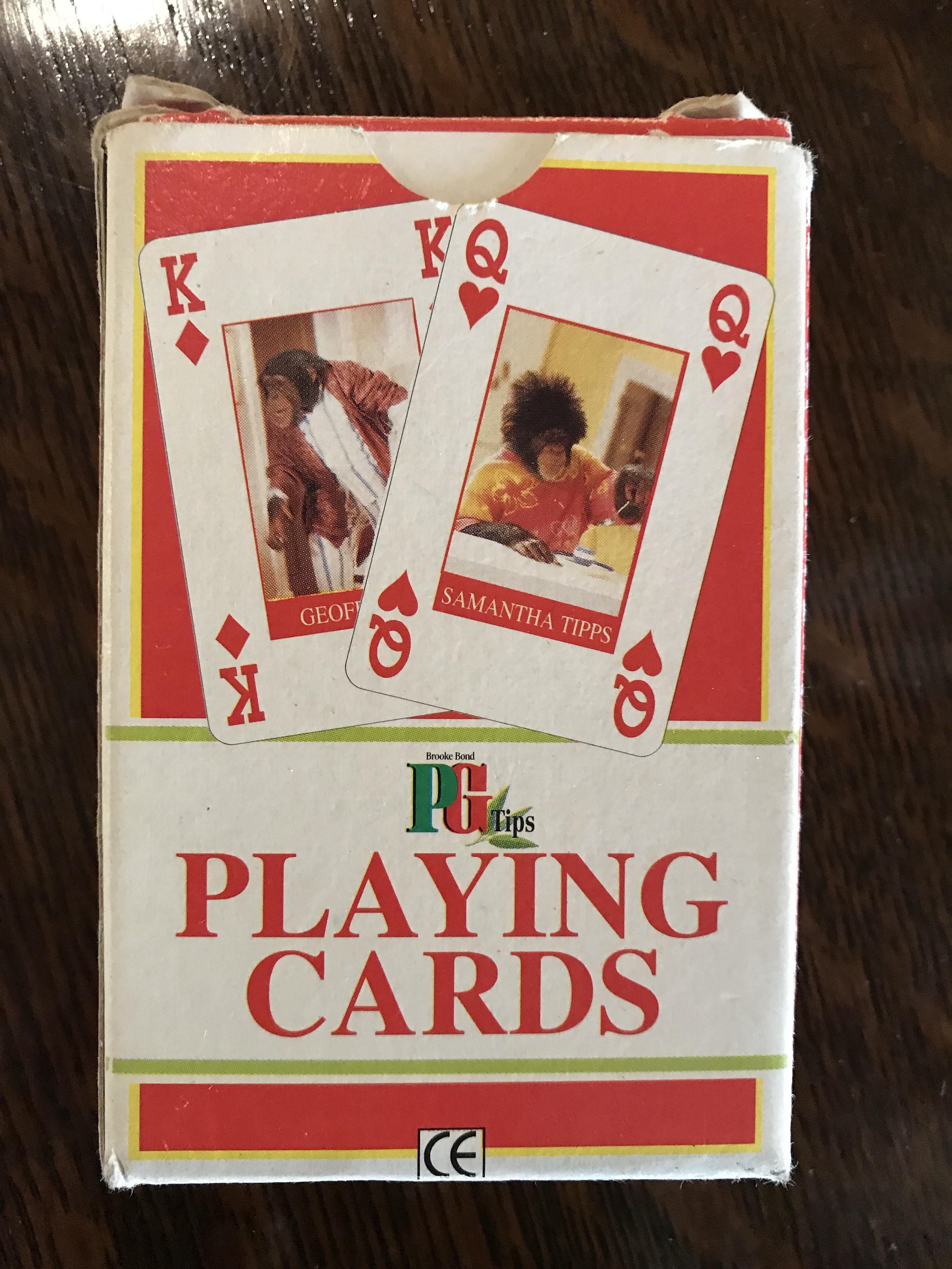 Used PG Tips playing cards deck Etsy