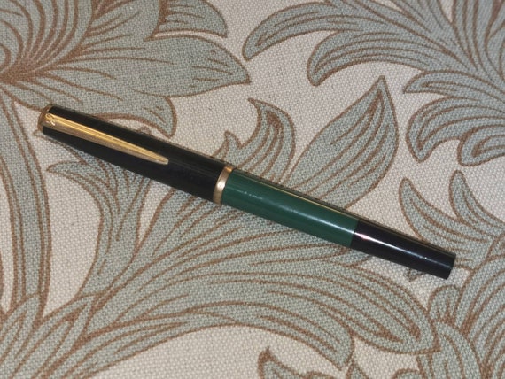 Pelikan MK10 Penna stilografica verde/nera, stilografiche vintage -   Italia
