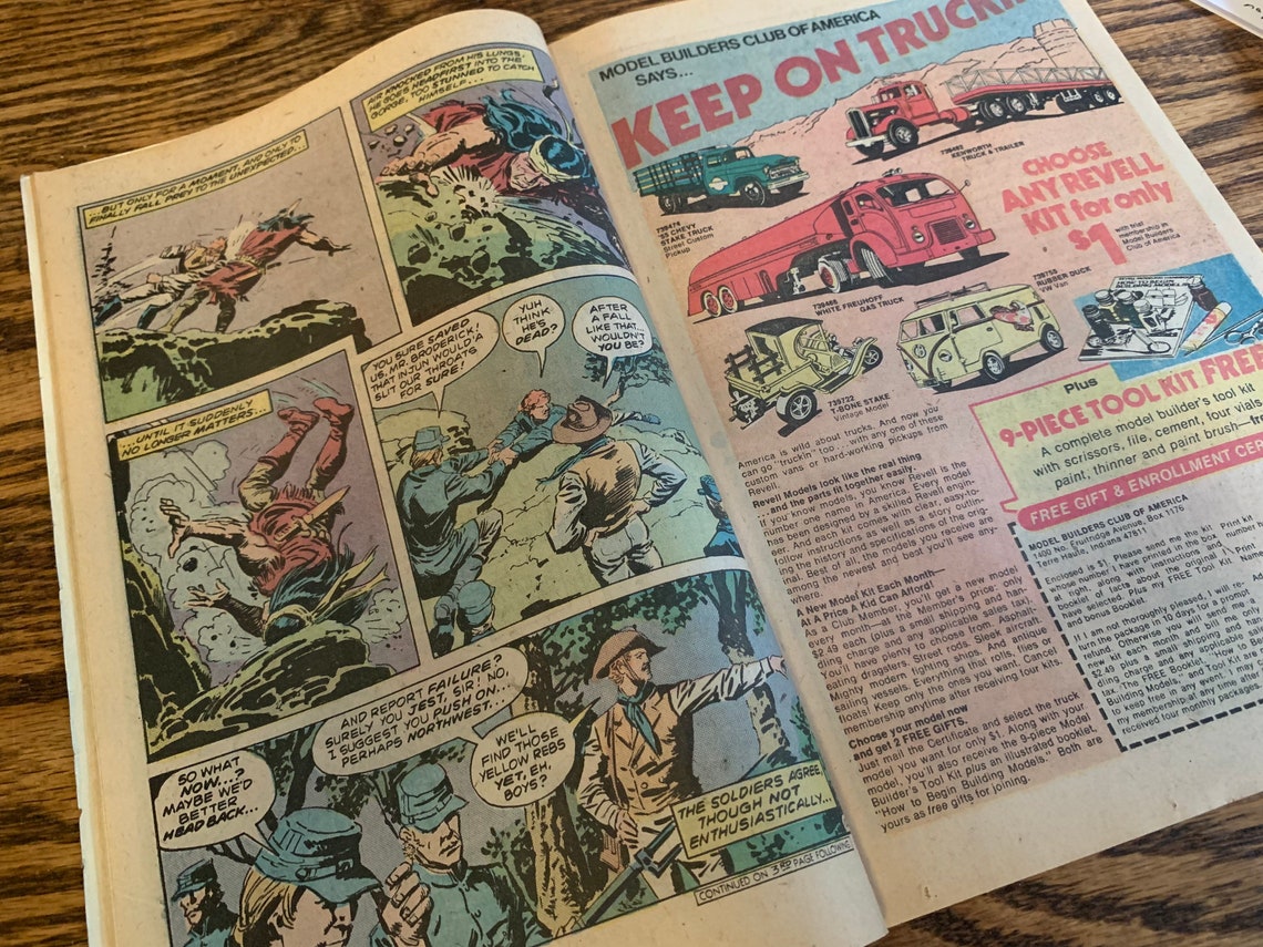 Weird Western Tails Starring Scalphunter Comic Book DC - Etsy
