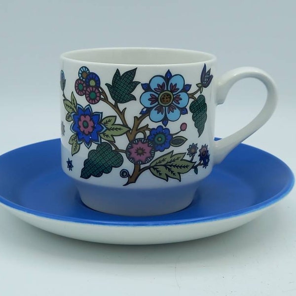 Midwinter Fine Tableware Cup and Saucer Staffordshire England