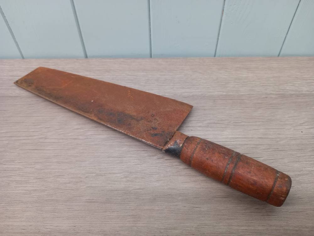 Vintage Chinese Meat Cleaver Etsy