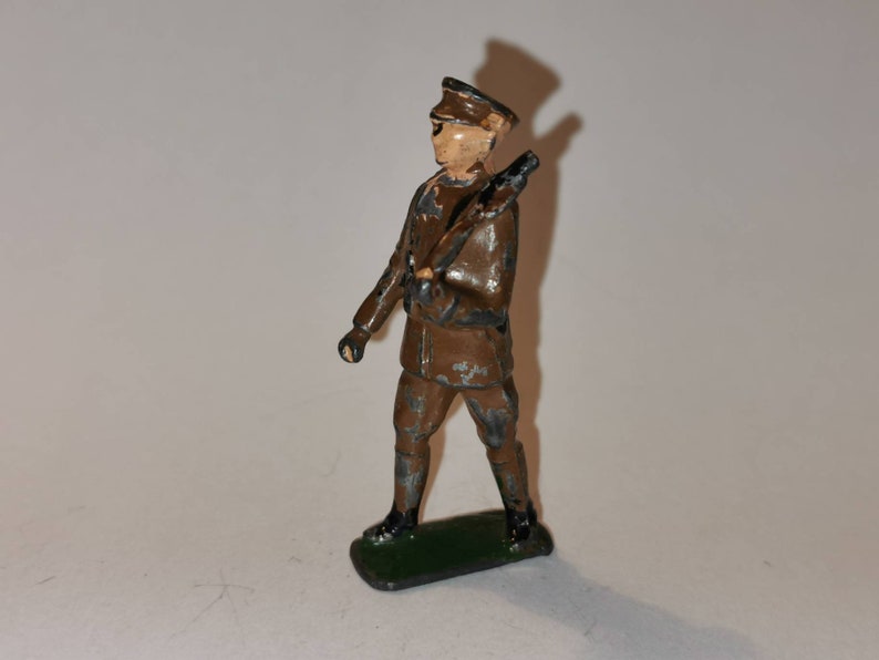 WW1 Painted Patrolling Lead Soldier Johillco 6cm Damaged Etsy