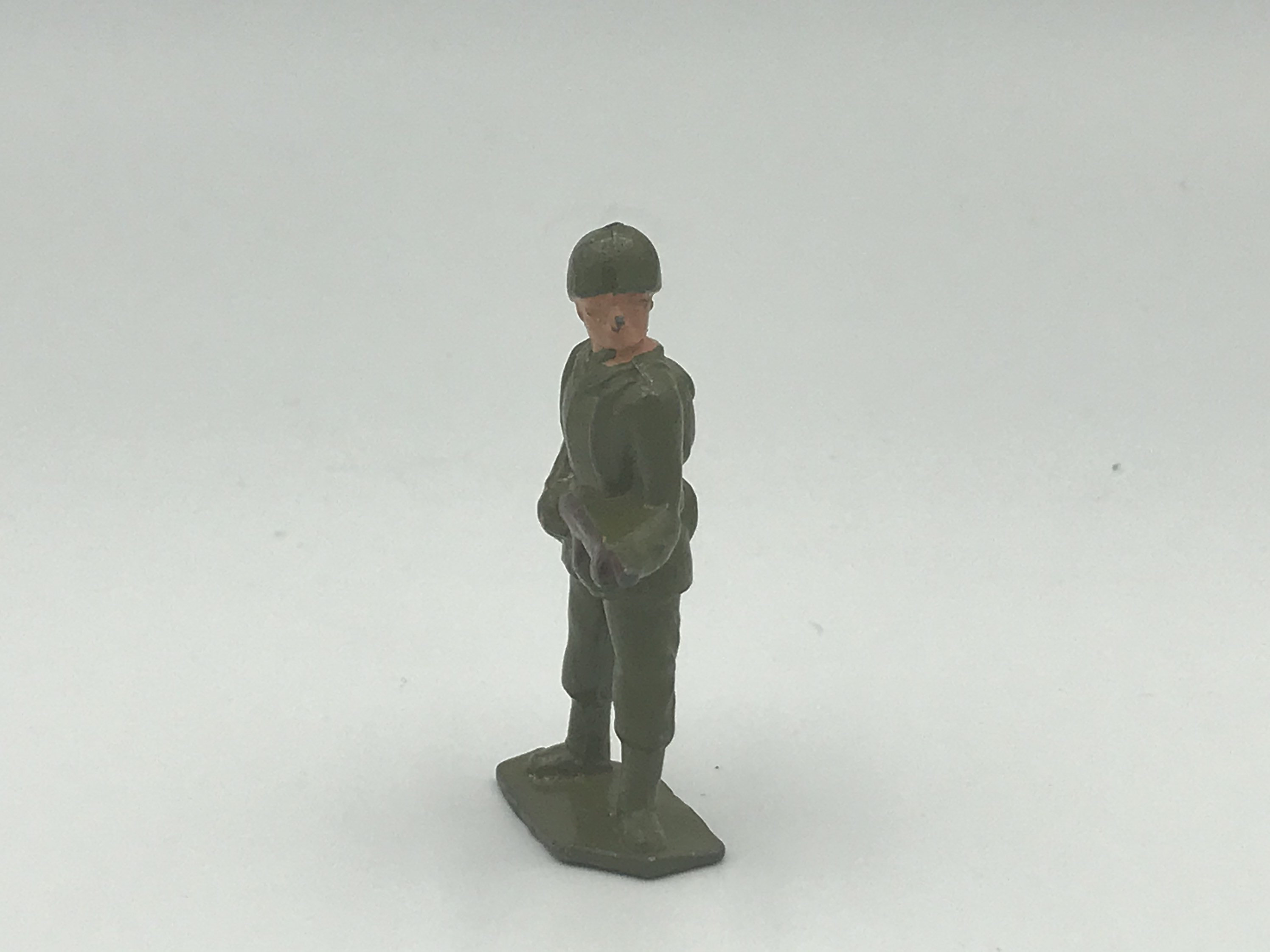 Vintage Lead WW2 Toy Soldier 4.7cm Tall Etsy