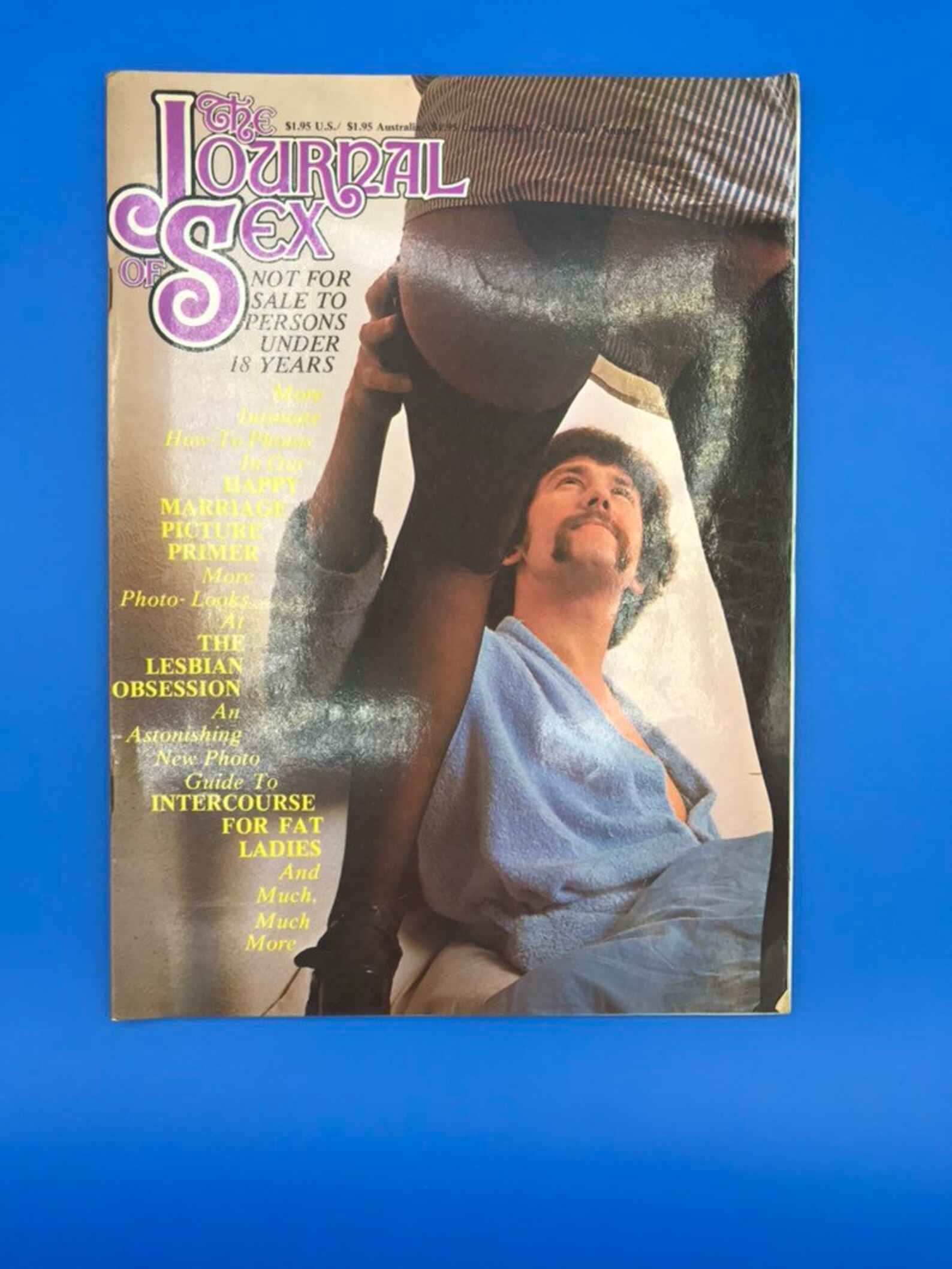 1977 The Journal Of Sex Vintage Adult Erotic Magazine Volume - Etsy