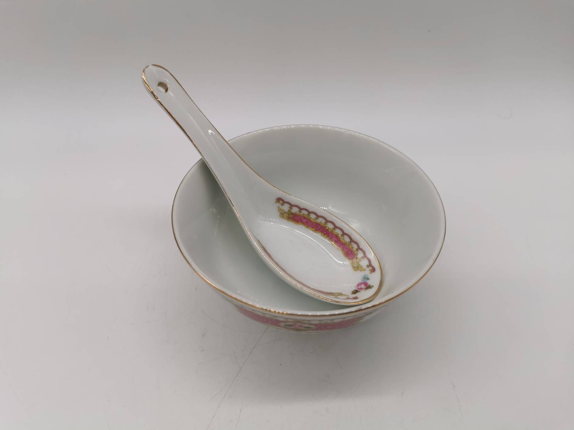 Tatung Ceramic Bowl & Spoon Taiwan 11.5cm - Etsy