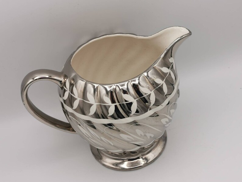 60/'s 14.5cm tall Large Silver Gilt Sadler Jug Fantastic Jug 1950/'s