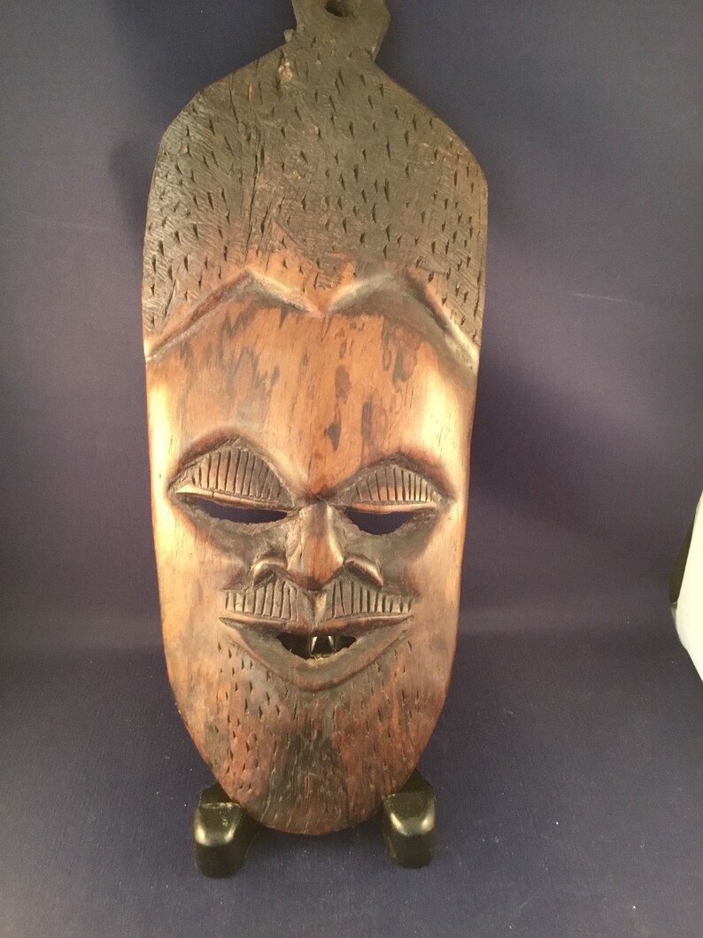 Antique Decorative Wall Hanging Hand Carved African Tribal Etsy