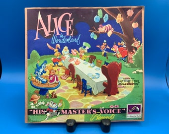 His Masters Voice Alice in Wonderland Double LP Extraordinarily Rare Please Read