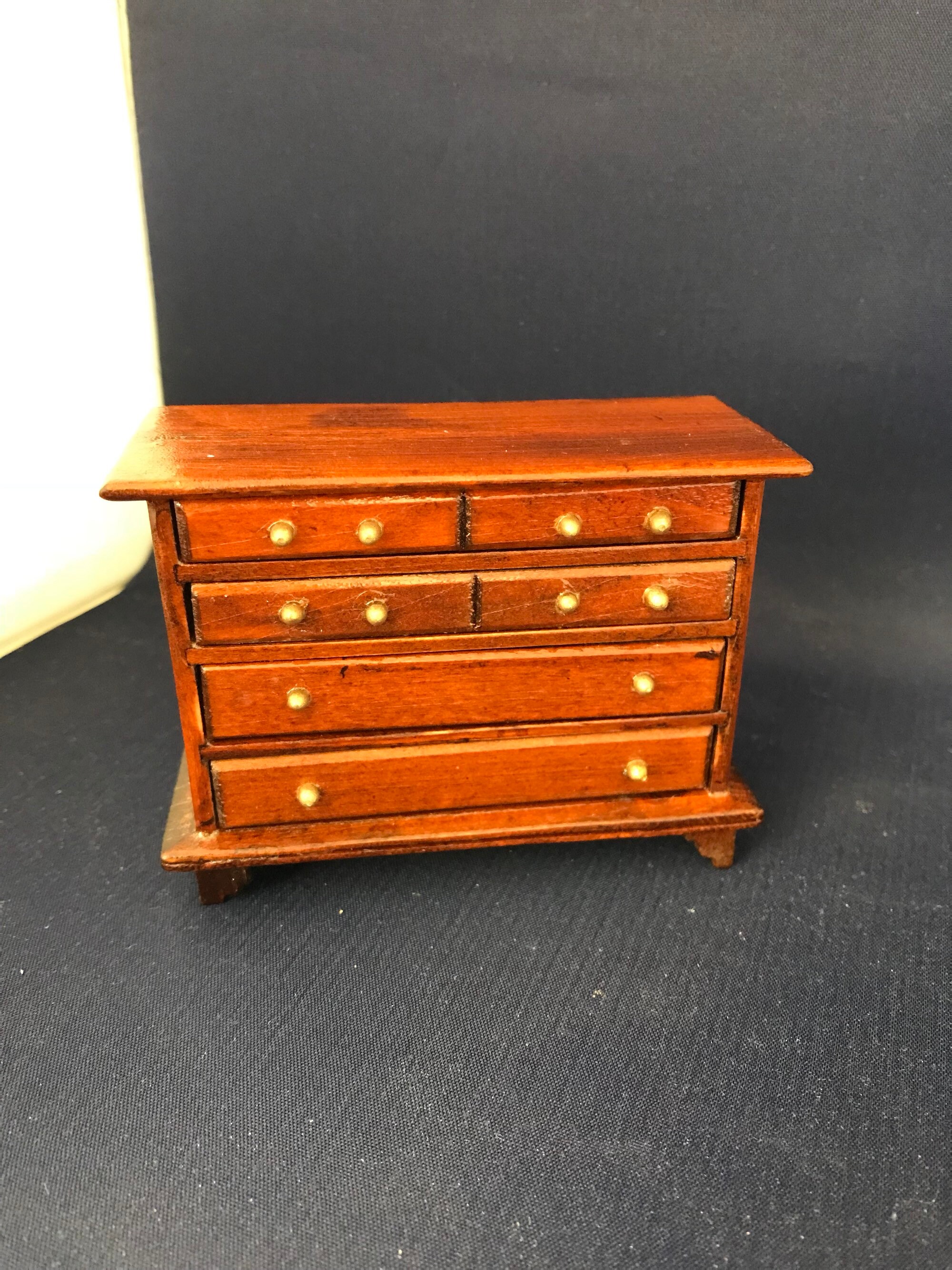dolls house chest of drawers