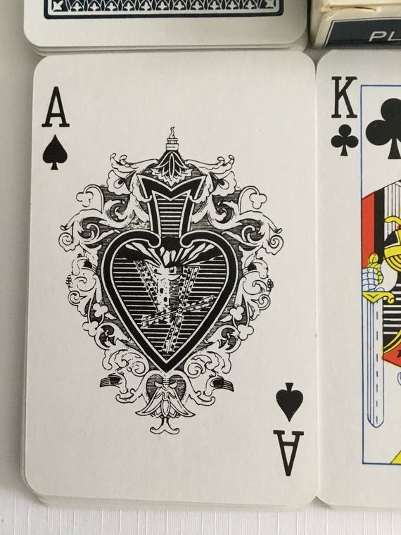 Playing cards Marius design in plastic case Collectible Playing Cards