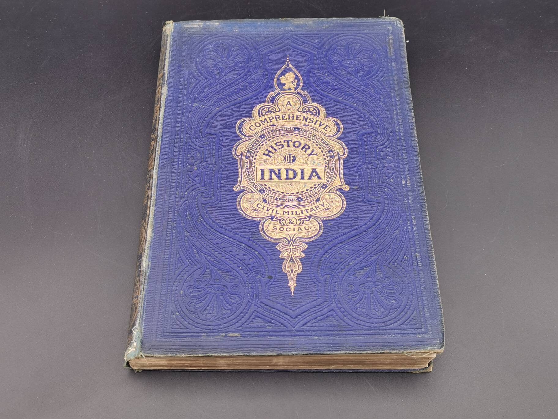 1860 Comprehensive History of India Civil Military and Etsy