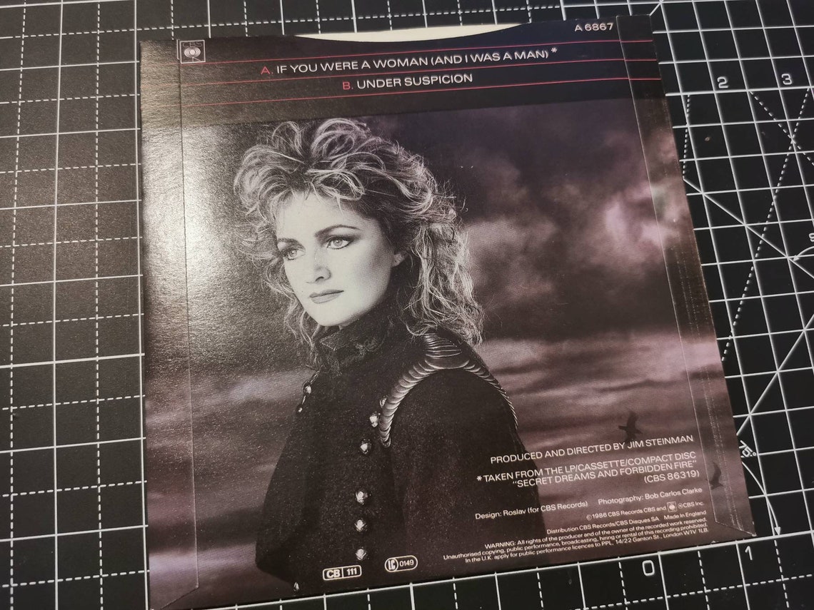 Bonnie Tyler If you were a woman 7 Vintage Records | Etsy