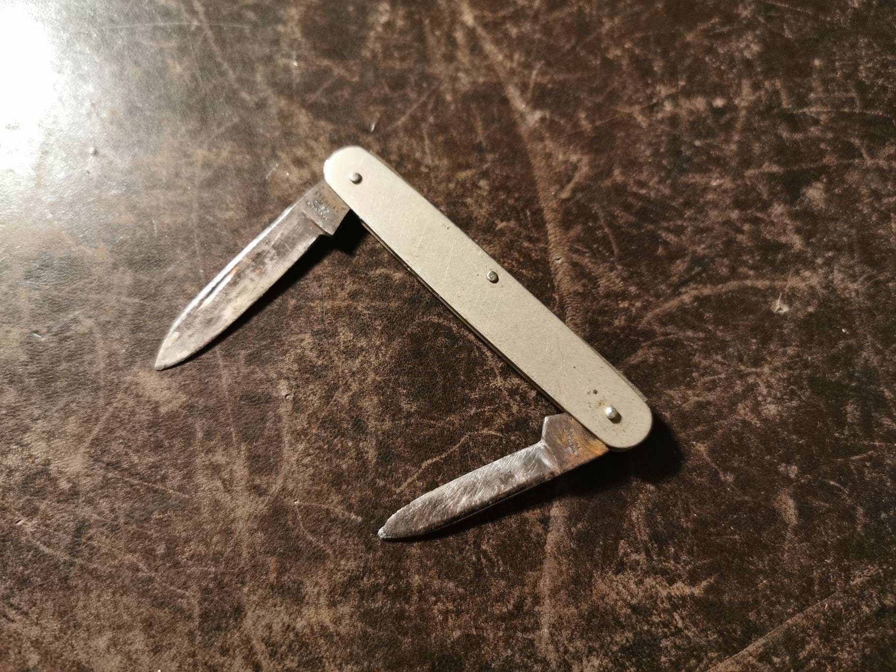 Vintage Steel Taylors Folding Knife Etsy