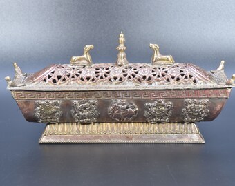 Stick Incense Burner Prayer Handcrafted Religious Decorative Art Tibetan Prayer Burner vintage incense burner